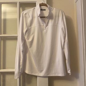 Lightweight call away golf pullover